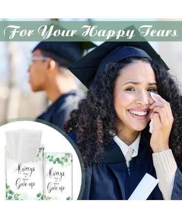 100 Pack Wedding Thank You Tissues - Pocket Size Facial Tissues for Guests - Leaf Style Wedding Favors - Buy Online on GoSupps.com