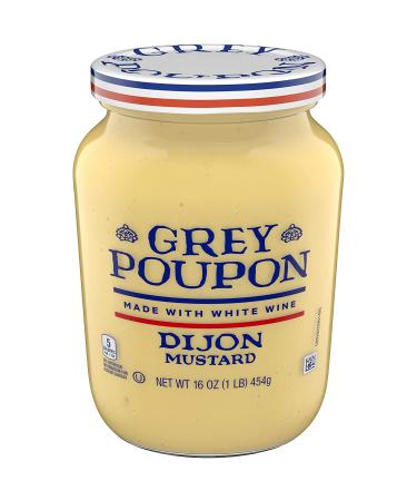 Grey Poupon Dijon Mustard - 16 oz Jar - Buy Online on GoSupps.com