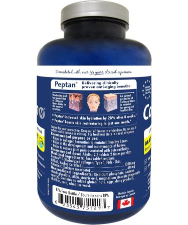 Naka Platinum Ultra Marine Collagen Maximum Potency 1 000 mg of Peptan ( Bioactive Marine Collagen Peptides) per tablet. Grass Fed. For Hair Skin Nails Joint Health Bone Strength Digestive Health - 180 tablets - Buy Online on GoSupps.com