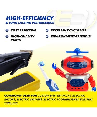 Exell C Size 1.2V 3000mAh NiCD Rechargeable Battery - Ideal for Data Testing Devices Electric Tools & Toys | International Shipping Available - Buy Online on GoSupps.com