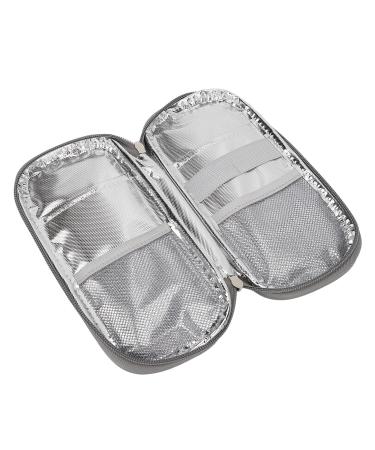 Diabetic Insulin Cooler Bag - Portable Travel Case for Insulin Pen Supplies (Begonia Flower) - Buy Online on GoSupps.com