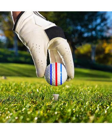 SAPLIZE High Precision Golf Ball Marker Kit with 3 Sharpie Markers - Golf Ball Stencils, Line Marker Tool for Alignment and Identification - Buy Online on GoSupps.com
