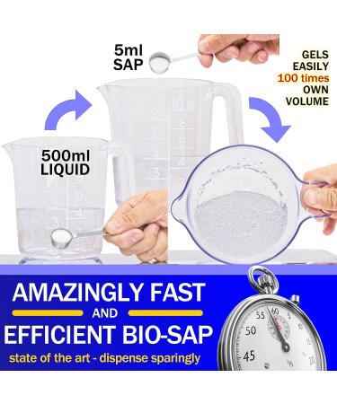WIRTA Biodegradable Super Absorbent Pee Powder - 500g Lemon-Scented Eco Toilet Gel for Portable Toilets - Odor Free & Easy Clean Camping Solution - Buy Online on GoSupps.com