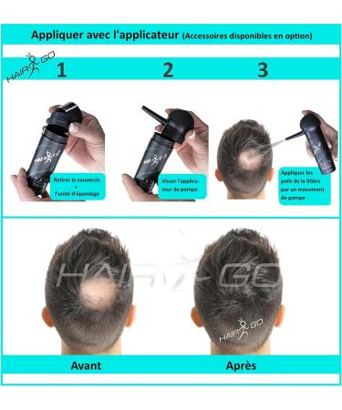  HAIR GO Premium Hair Thickening Shampoo - Hair Powder - Conditioner - For Hair Loss - 100% Natural and Vegan - 1 Pack (1 x 25g) (Dark Blonde) - Buy Online on GoSupps.com