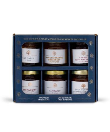 The Cherry Tree Award-Winning Favourites 6 x Mini Jar Gift Box Sweet & Savoury