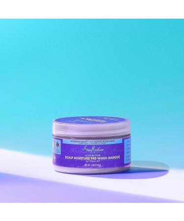 SheaMoisture Scalp Moisture Hair Masque with Aloe Butter & Vitamin B3 - Hydrating Pre-Wash Hair Care - 4oz - Buy Online on GoSupps.com