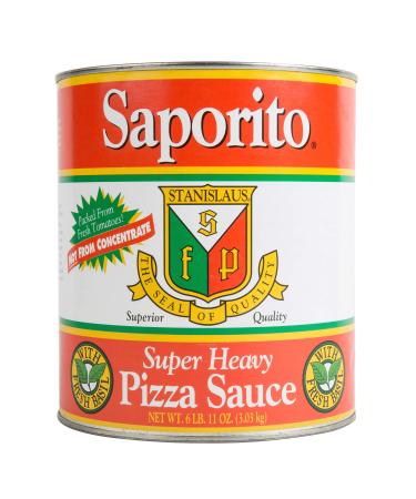 Saporito Pizza Sauce #10 6.68 Pound (Pack of 1)