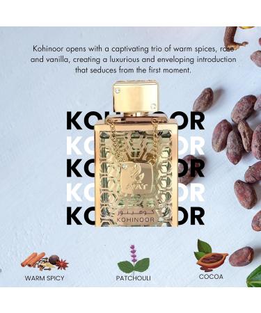  Diamond Series Eau De Parfum 100ml Perfume for Women & Men from Dubai Oriental Arabian Scent Made and designed in the United Arab Emirates Ideal for Gifts (KOHINOOR) - Buy Online on GoSupps.com