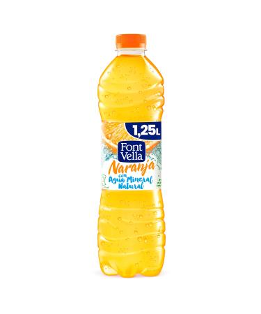 Font Vella Natural mineral water with orange juice 1.25 l