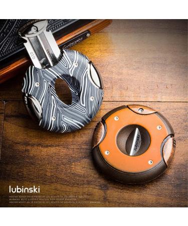 Round Cigar Cutter V-Cut Stainless Semi-Automatic Spring-Loaded Portable Lightweight Sharp Guillotine Great Gift for All Cigar Lovers - Buy Online on GoSupps.com