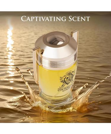 URBAN COLLECTION Victorious Gold for Men and Women - Sweet & Feminine Scent - Base of Creamy Vanilla Musk & Earthy Sandalwood - Made with Natural Ingredients - Free of Paraben - Elegant 100ml Bottle - Buy Online on GoSupps.com