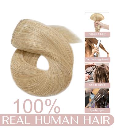 Buy SEGO Real Hair Clip-in Extensions - Thick Medium Blonde #24 - 18 (45cm) - 90g Human Hair Weft for International Shipping - Buy Online on GoSupps.com