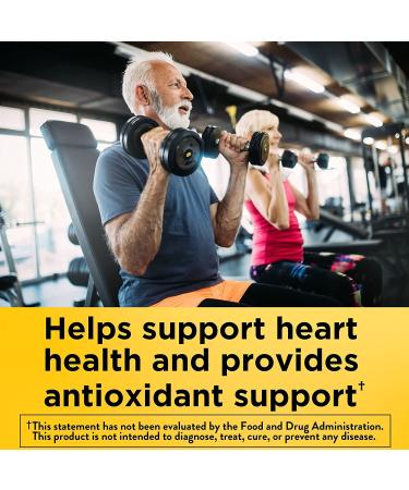 Nature Made CoQ10 100mg with Black Pepper Extract - Heart Health Support - 30 Softgels - Buy Online on GoSupps.com
