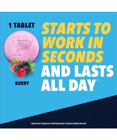 Pepcid Complete Chewables | Acid Reducer + Antacid Chews for Heartburn | Berry Flavor | 25 Ct - Buy Online on GoSupps.com