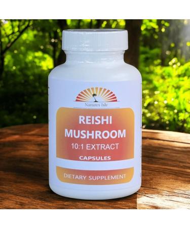 Reishi Mushroom Extract 10:1 Capsules - 120 120 Pieces