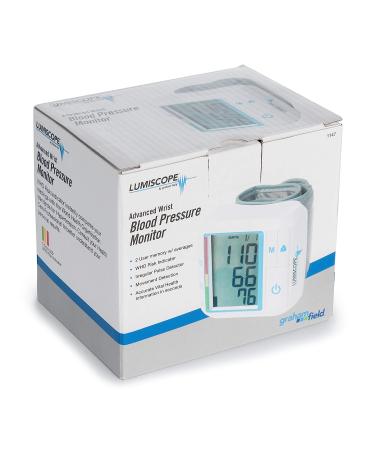 Lumiscope Advanced Digital Blood Pressure Monitor with Wrist Cuff - Model 1147 - Buy Online on GoSupps.com