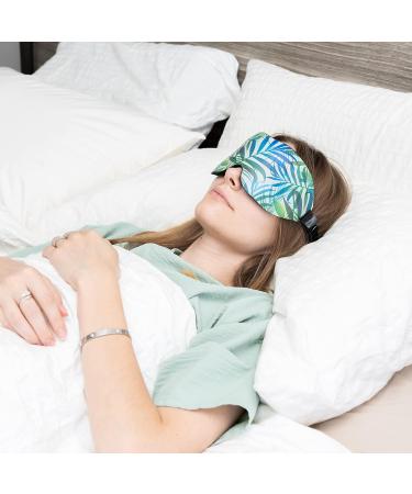 SmelloCat Unisex 3D Memory Foam Sleep Eye Mask - Light Blocking, Moisture Wicking - Kauai Palm - Buy Online on GoSupps.com