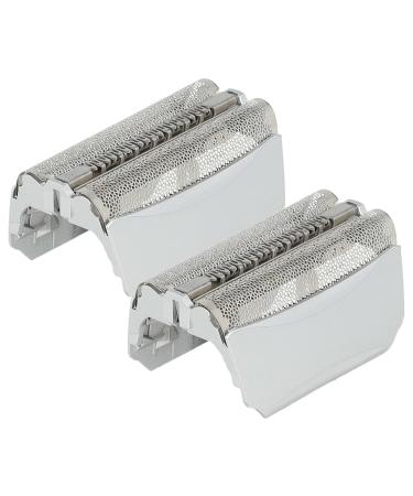 vhbw 2x double shaving foil replacement for Braun 51B 51S for electric shaver + frame silver