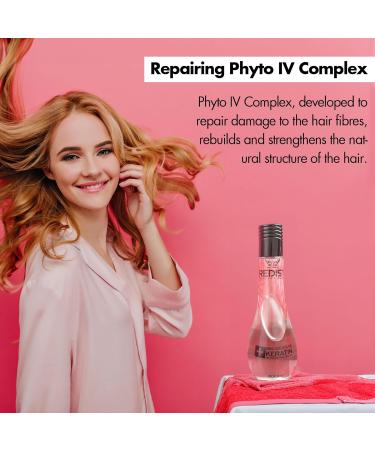 Redist Keratin Hair Oil 100ml | Anti-Frizz Treatment for Dry & Streaked Hair | Keratin Hair Care & Gloss | Smooth & Shine | International Shipping - Buy Online on GoSupps.com