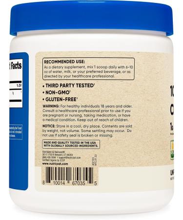 Nutricost 100% Organic Chaga Mushroom Powder 8oz - USDA Certified, Gluten Free & Non-GMO | 227 Servings - Buy Online on GoSupps.com