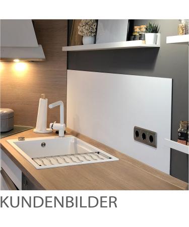 Premium Self-Adhesive Kitchen Wall Stickers - Pure White 60x280cm | Durable PET Material Perfect for Every Surface - Buy Online on GoSupps.com