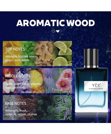 Ycz CLUB GENT'S AROMA Perfume Men 1.7oz(50ml) Nightclub Essential Fragrance Long Lasting Cologne for Men with Aromatic Woody Notes of Mint and Lemon Ideal Occasions Daily Elegance. - Buy Online on GoSupps.com