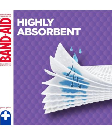 Bandaid First Aid Gauze Pads 3x3 - 10 ct | Reliable International Shipping | Premium Quality Medical Supplies - Buy Online on GoSupps.com