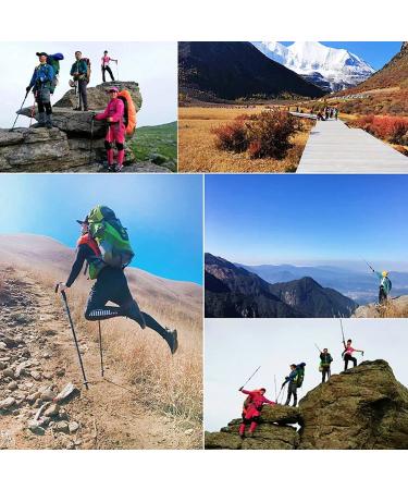 Buy Eruinfang 10-Piece Hiking Stick Attachments | Rubber Buffers & Pads for Trekking Sticks - Ideal for Asphalt Gravel & Mountain Hiking - Buy Online on GoSupps.com