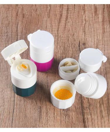 Culacos 3 in 1 Tablet Splitter Cutter & Crusher - Pink | Efficient & Convenient Tablet Management - Buy Online on GoSupps.com