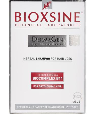 Shampoo for normal and dry hair - against hair loss in men and women | herbal hair shampoo | hair growth accelerator | rapid hair growth | hair growth remedy 300 ml | by Bioxsine - Buy Online on GoSupps.com