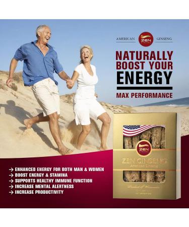 4 Boxes of Premium Large American Ginseng Root (4oz per Box) - Non-GMO Gluten Free Wisconsin Ginseng. Boosts Immunity Energy & Stamina for Man & Women 4 Ounce (Pack of 4) - Buy Online on GoSupps.com