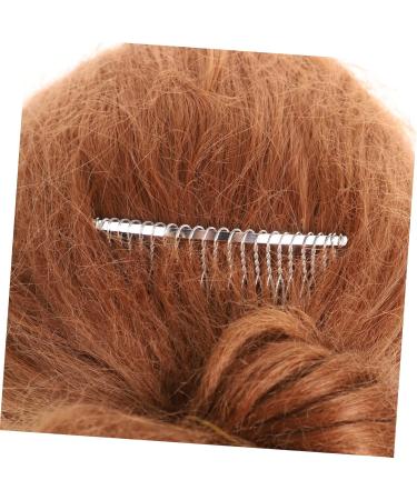 POPETPOP 20 Hair Combs Side Comb Clip Metal Bridal Hair Comb Wedding Veil Combs Wire Hair Side Combs Bridal Headpieces for Wedding Veil Hair Comb Metal Hair Comb Miss Dense Accessories - Buy Online on GoSupps.com