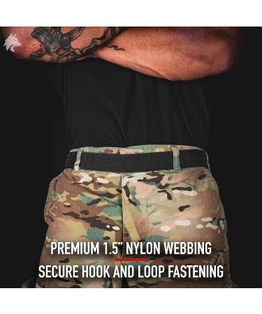 WOLF TACTICAL 1.5 Hook & Loop Inner Belt for Duty Belt - Black, Size M (33-36) | EDC & Battle Belt Accessory - Buy Online on GoSupps.com