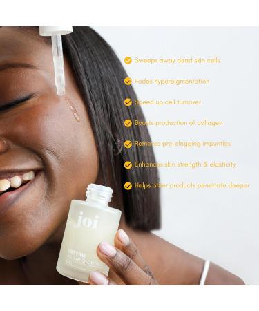 Joi Enzyme Instant Glow Serum - Pineapple & Pomegranate | Hydrating & Exfoliating | 1Oz - Buy Online on GoSupps.com