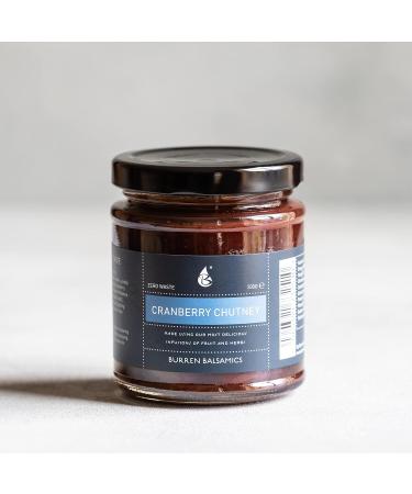 Burren Balsamics Cranberry Chutney 200g - Handmade Gourmet Condiment - Buy Online on GoSupps.com