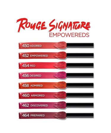 L'Oreal Paris Rouge Signature Matte Lip Stain - Empowered | Long-Lasting Lip Color - Buy Online on GoSupps.com