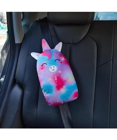 Beinou Unicorn Car Seat Belt Pillow - Hot Pink Seatbelt Strap Cover for Kids with Soft Head and Shoulder Support Cushion - Buy Online on GoSupps.com