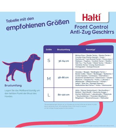 Halti Front Control Anti-Pull Dog Harness - Gentle Leash Control Easy Adjustment & International Shipping - Buy Online on GoSupps.com
