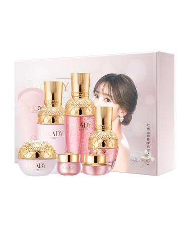 Flower Secret Pure Pearl Lady Skin Care Set - Seven-Piece International Shipping | Premium Skincare for Radiant Skin - Buy Online on GoSupps.com