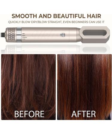 6-in-1 Hair Dryer Brush & Styling Tool | Automatically Curl Straighten & Blow Dry for All Hair Types - Buy Online on GoSupps.com
