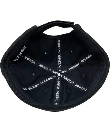 WEROR Mens Docker Cap | One Size Black Fisherman's Hat | Durable Harbor Hat for Outdoor Activities - Buy Online on GoSupps.com