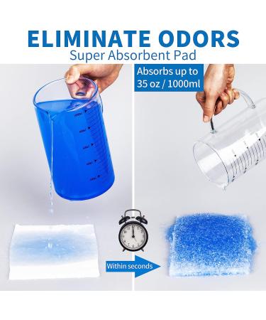 MINIVON Bedpan Set with 30 Absorbent Pads & Liners - Extra Large Heavy Duty Bed Pan for Elderly Men & Women - Buy Online on GoSupps.com