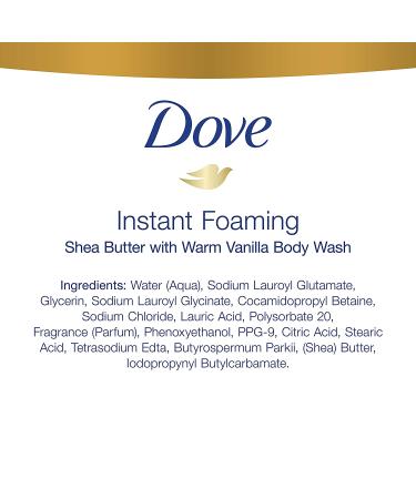 Dove Purely Pampering Body Wash (Shea Butter & Vanilla) - Paraben Free, 13.5 Fl Oz (Pack of 4) - Buy Online on GoSupps.com