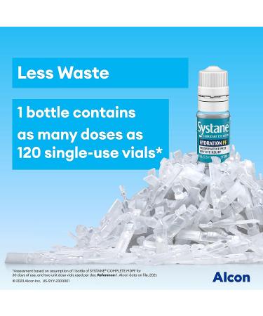 Systane Hydration Preservative-Free Eye Drops Twin Pack - 2x10ml | Dry Eye Relief - Buy Online on GoSupps.com