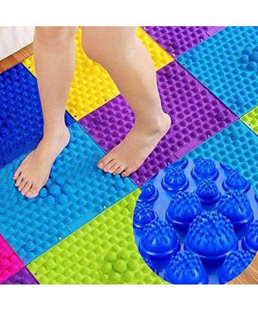Togepp 6PCs Children Play Mat - Sports Reflex Zone & Foot Massage Acupressure Therapy Sensory Toy for Kids - Buy Online on GoSupps.com