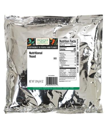 Frontier Co-op Nutritional Yeast 4 lbs: Premium Vegan Superfood - Buy Online on GoSupps.com