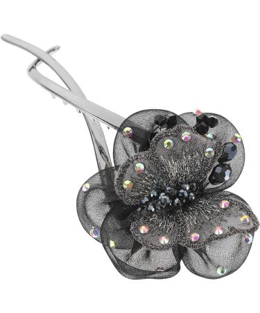 Beaupretty Pins headgear rhinestones hair barrette hair catch clips french barrette hair clips hair bow clip hair clamps rhinestone hair clip french pins steamed stuffed bun petal Miss Hair - Buy Online on GoSupps.com