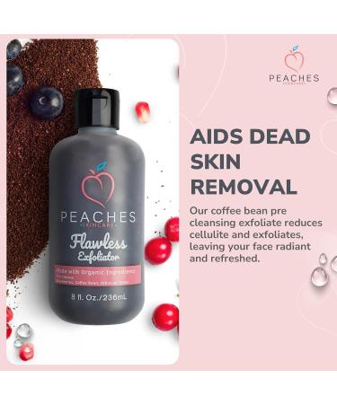 Exfoliating Face Wash - Vegan Facial Scrub with Blueberry Coffee Bean & Vitamin C - Gentle Exfoliator for All Skin Types (8 oz - Buy Online on GoSupps.com
