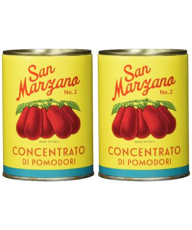 Buy San Marzano Tomato Concentrate - Vintage Tomato Paste 2-Pack (800g) - Premium Quality for Authentic Italian Cooking - Buy Online on GoSupps.com