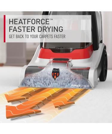 Hoover PowerDash Compact Carpet Cleaner FH50711CN PowerDash White & Red - Buy Online on GoSupps.com
